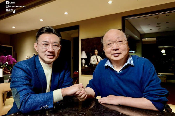 兌現8年之約！胡志強帶病現身力挺江啟臣 大咖齊聚 初選前釋藍白合訊號