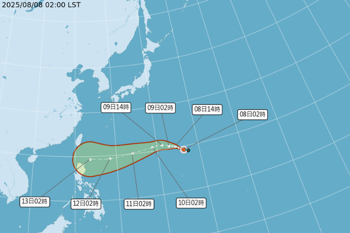 日本預測新颱風「楊柳」直撲台灣！氣象署揭「這兩天」影響最大