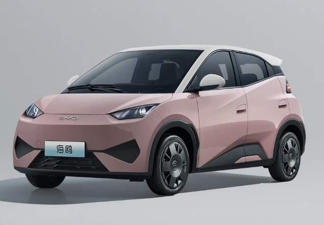 大陸電動車龍頭比亞迪單靠一款「海鷗」的銷量就打敗本田中國。圖/取自比亞迪