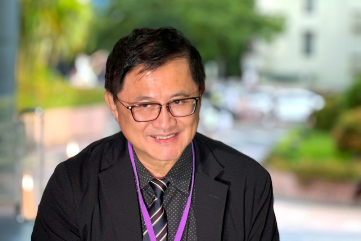 台北市長蔣萬安18日向總統賴清德喊話，建議由和碩董事長童子賢（見圖）組閣，他認為是台灣社會重新對話的開始。圖/中央社