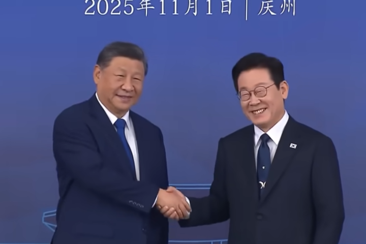 李在明啟程赴北京國是訪問4天　韓國四大財團隨行聚焦貿易