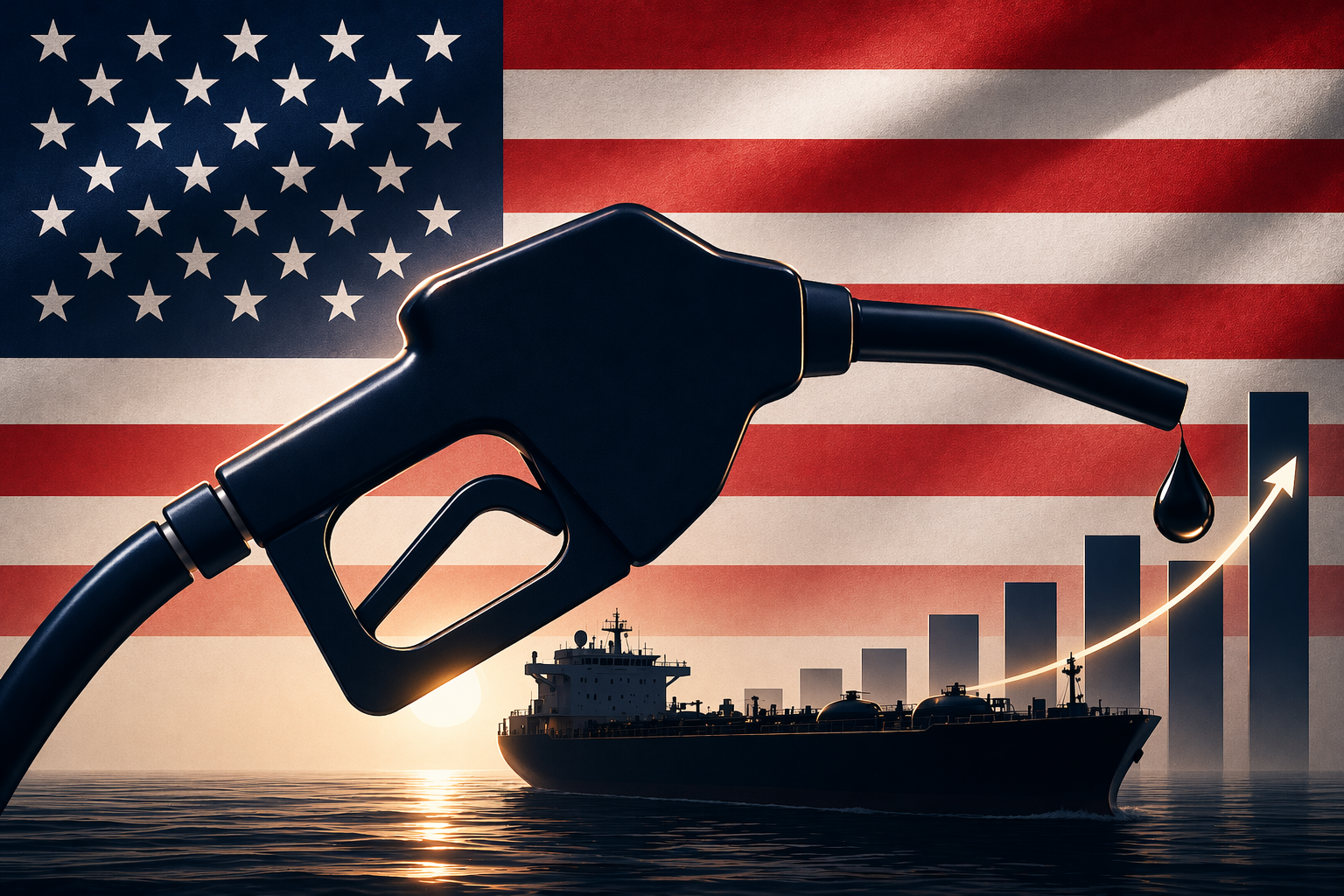 【伊朗危機】美油出口衝上7個月高點　美國逼近二戰以來首度原油淨出口