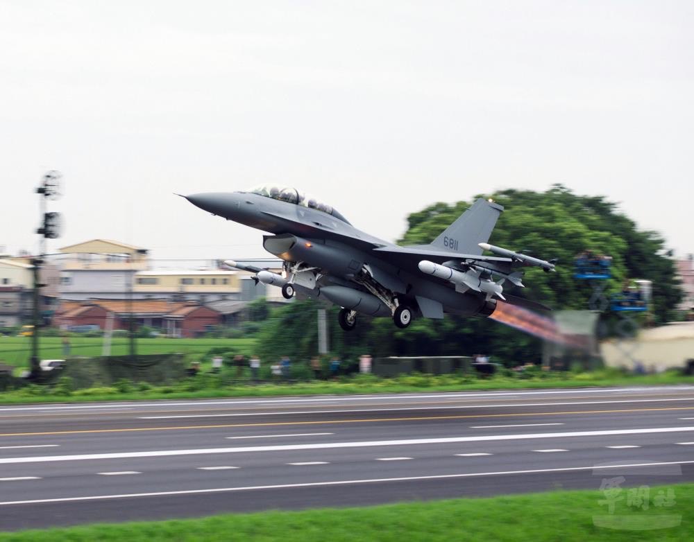F-16V已成為台灣主力戰機。圖/取自國防部網站