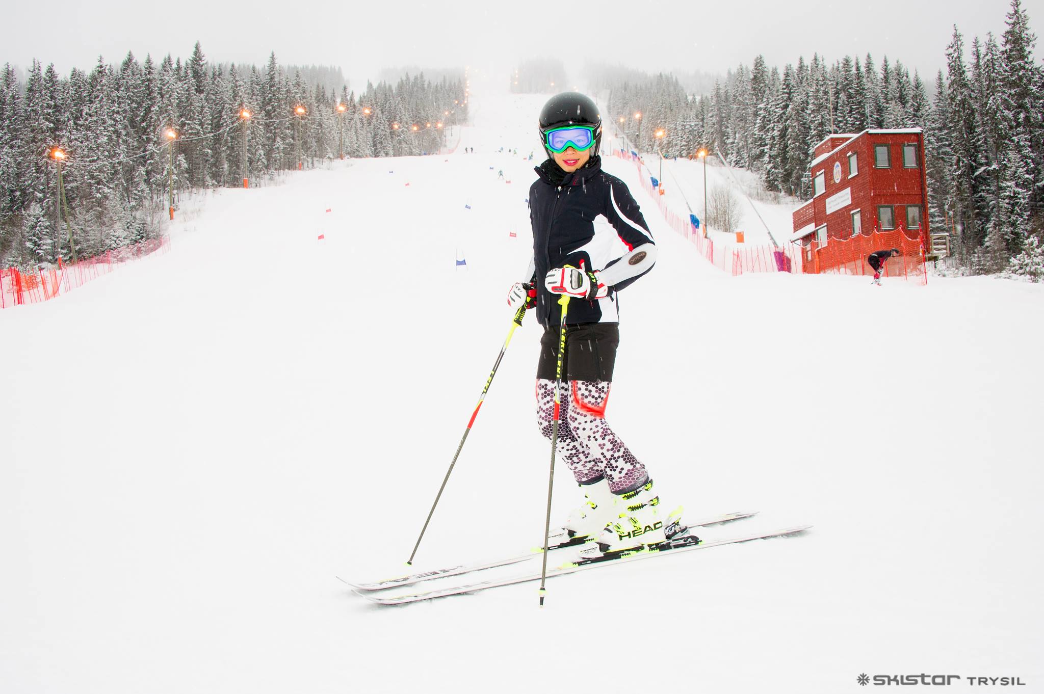 陳美為了參加冬奧，改回生父姓入籍泰國，對她來說滑雪象徵自由。圖/取自陳美臉書