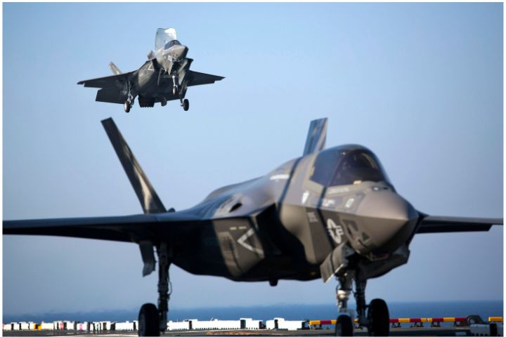 美軍陸戰隊F-35B戰機墜毀燒成火球 　飛行員彈射逃生送醫