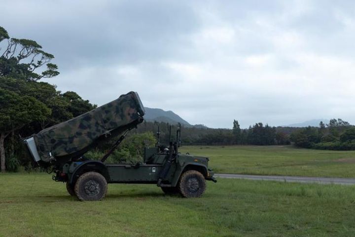 2025年7月，美軍曾將NMESIS部署至沖繩本島漢森營訓練。圖/取自自美軍陸戰隊官網