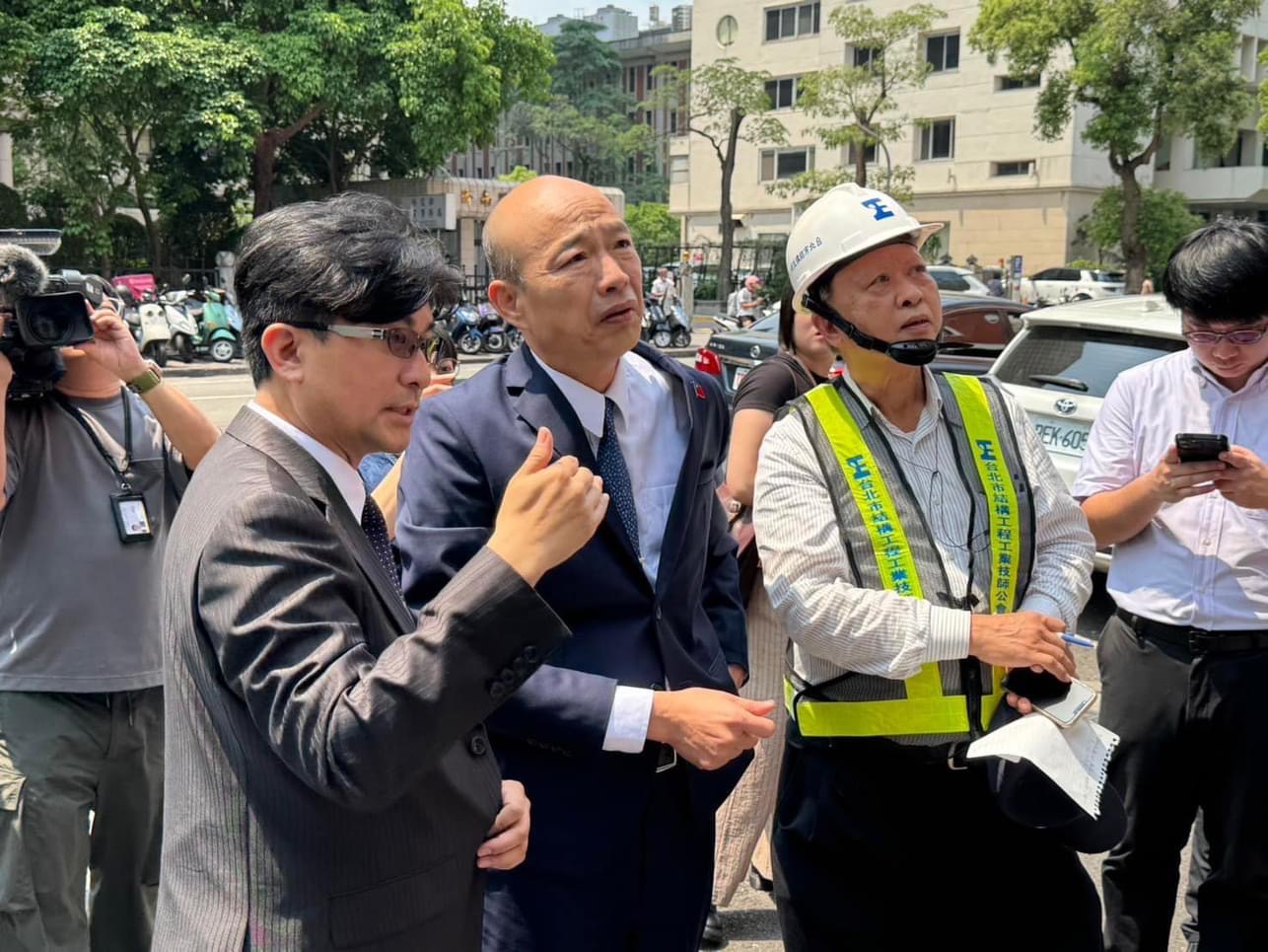 【0403大地震】韓國瑜捐就任院長以來薪資幫忙地震災民