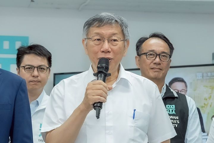 被吳靜怡爆有婚外情　柯文哲嘆：台灣名嘴講東西都不用證據
