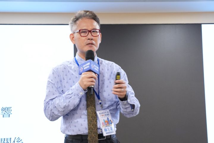 政大地政學系教授林左裕指出房地合一稅2.0、囤房稅2.0及央行信用管制已使投資需求降溫。圖/梅花新聞網記者陳思豪攝