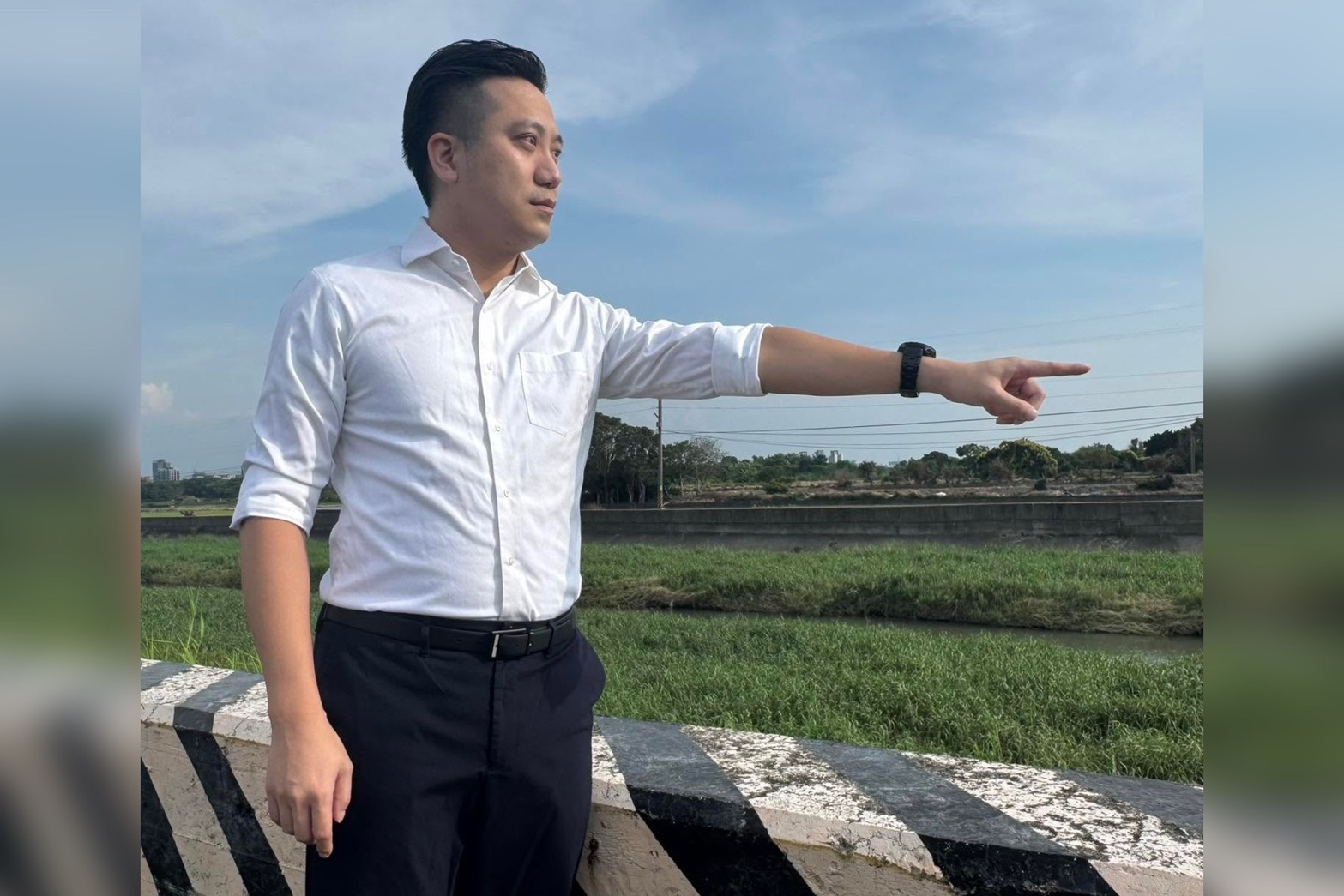 綠營拍板徵召曾聖凱選竹北市長　邱臣遠：有鄭朝方相挺選情不容樂觀