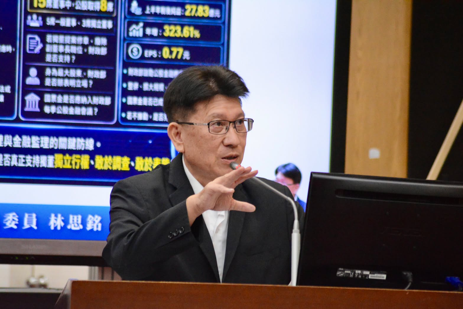 林思銘遭爆當聖石吸金案保護傘　黃揚明：本人應該說清楚
