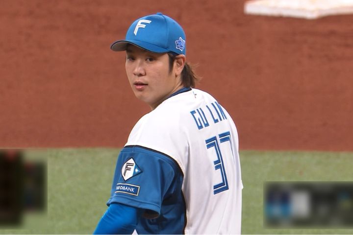 古林睿煬本季火腿一軍首先發　飆154公里　4局6K失2分退場無關勝負