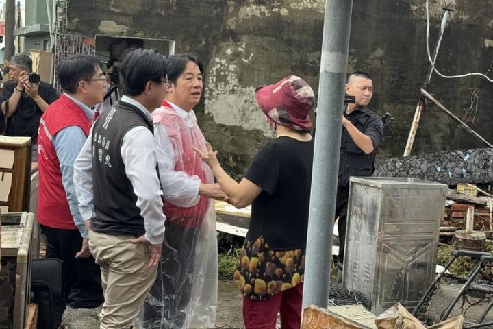【梅花專論】賴總統冷血勘災憑什麼要災民團結？