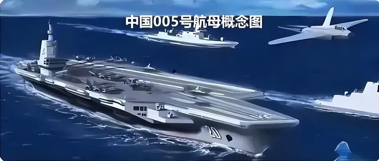 上海江南造船廠發布未來航母的想像圖，舷號跳過19，直接標上了20。 圖/取自中國江南造船廠官方微信公眾號