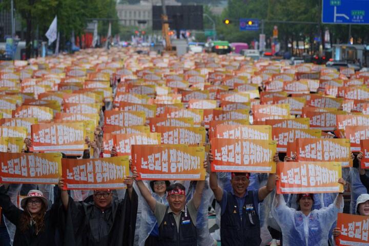 罷工接力！繼全韓15機場後　首爾61家客運公司也計畫中秋後罷工