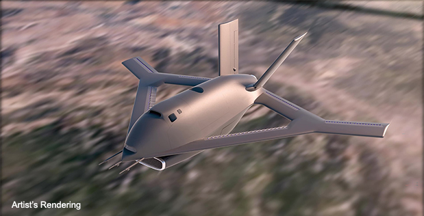 美國國防部高等研究計劃署已投入極光飛行科學公司研發製造的「革命性新型效應操控航空器」，X-65相關研究。圖/取自美國國防部高等研究計劃署（DARPA）官方網站