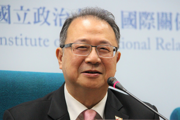 黃介正認為,鄭習會內容不會是習近平施壓美方的一步棋。圖/取自政大國關中心