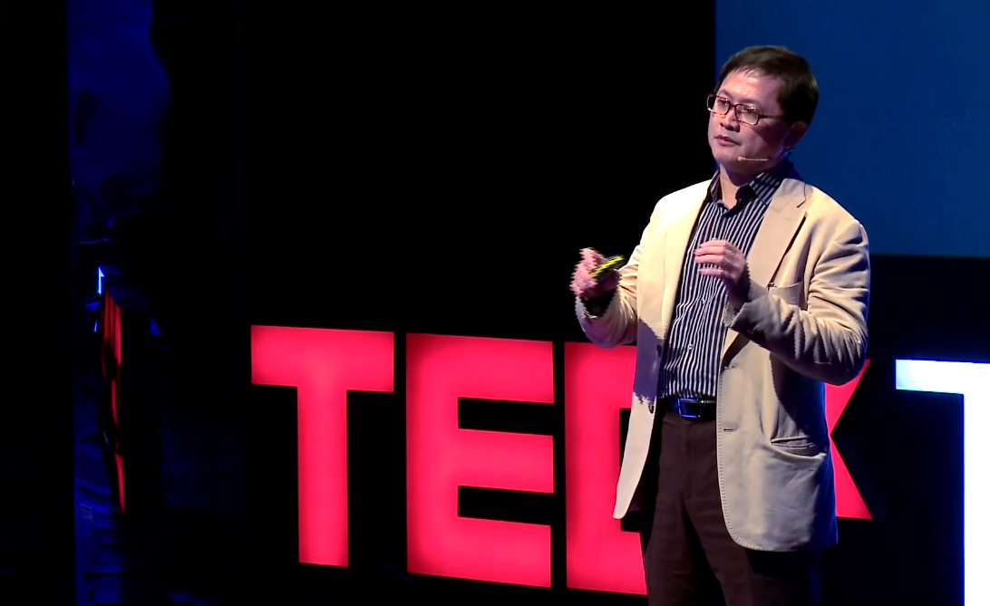 和碩聯合科技董事長童子賢證實，準總統賴清德曾邀請他「親自執行政策」。圖/翻攝自TEDxTaipei YouTube頻道