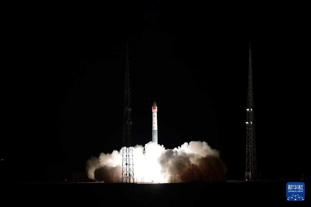 1月5日，大陸今年第一次發射衛星，酒泉衛星發射中心發射快舟一號甲運載火箭。新華社