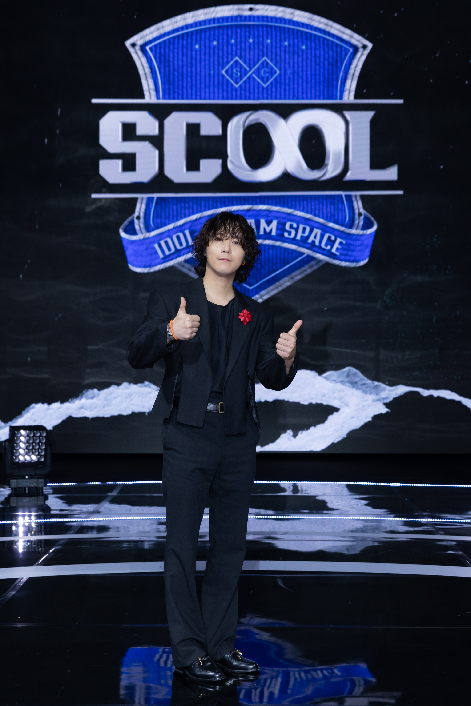 導師李洪基來台《SCOOL》出席決賽決定最後出道人選。圖/天空娛樂提供