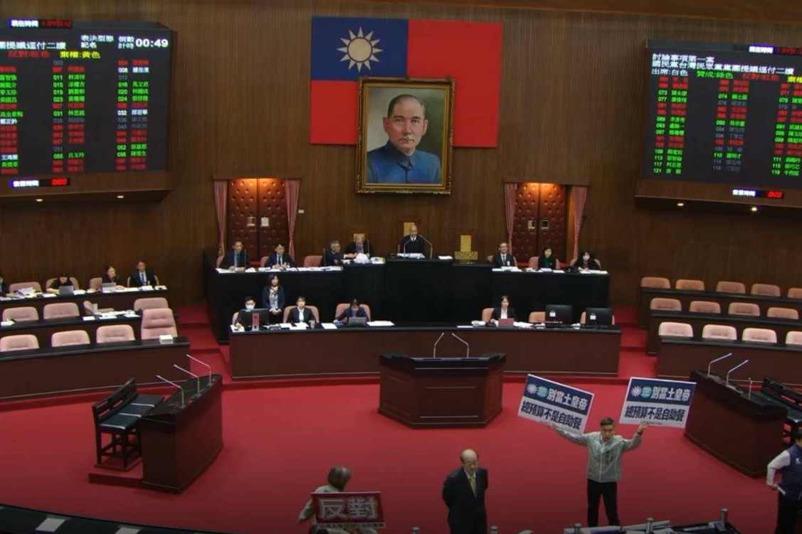 藍白提案TPASS等718億預算先行動支　立院表決結果逕付二讀