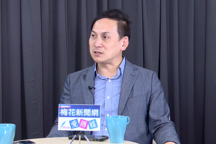 葉元之批評，連饒慶鈴錄影參與論壇都要被調查，賴政府根本管太寬。圖/記者陳思豪攝