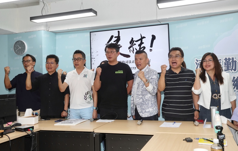 民眾黨將從8日起到全台宣講，抗議司法濫權、捍衛柯文哲的清白。圖/中央社