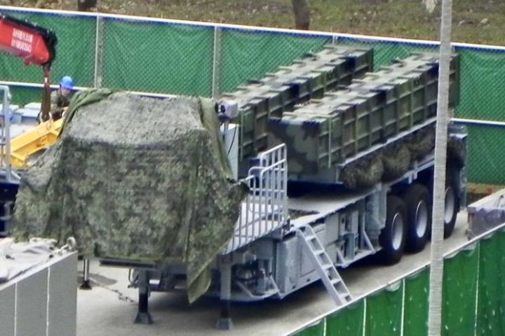 圍台軍演期間　網曝「雄二E巡弋飛彈」首次出現在街頭戒備