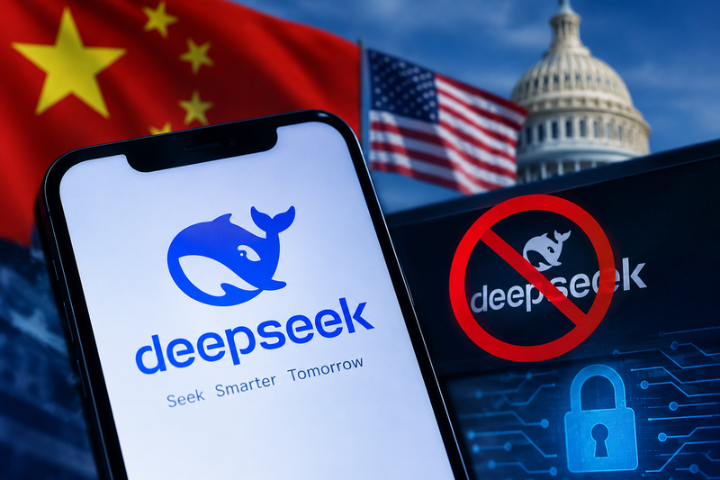 美下令聯邦機構全面移除DeepSeek　禁令擴及第三方服務　憂敏感資料流向中國
