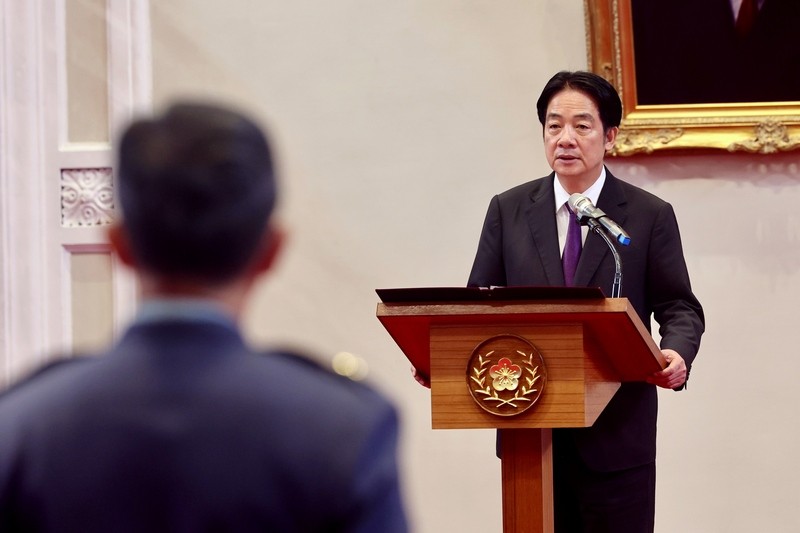 賴清德主持M1A2T成軍 3天內兩度提「維持現狀」、「反對推進統一」