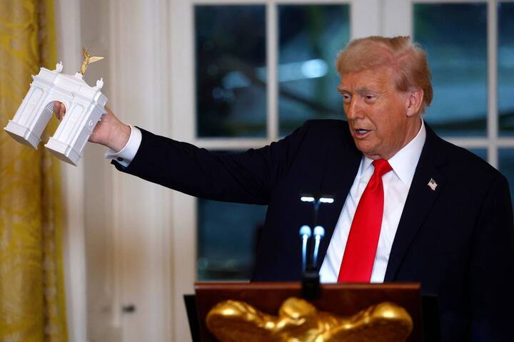 又爆「大膽願景」　川普擬在華府興建250呎高拱門「比凱旋門更高」