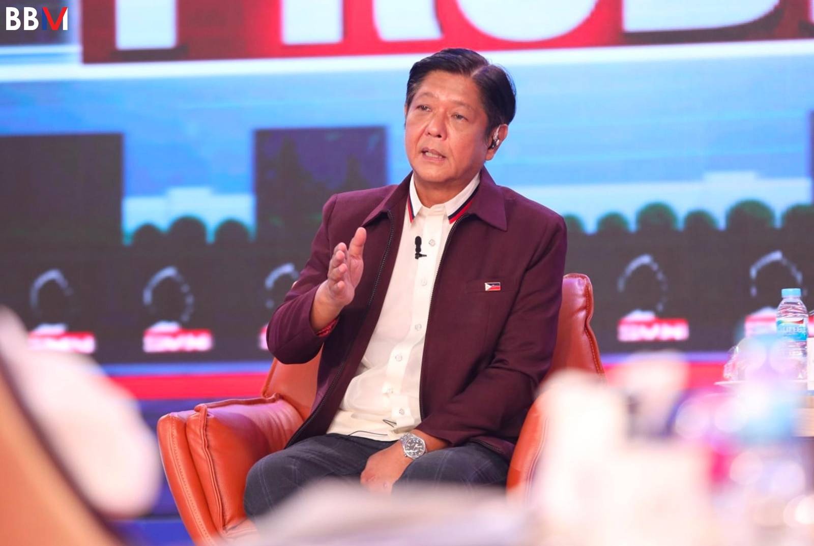 菲律賓總統小馬可仕（圖）對外表示，菲律賓對中國必須小心不要挑釁，但菲律賓方仍在南海仁愛礁、黃岩島上演「戲弄」中國的戲碼。圖／取自小斐迪南．馬可仕X 