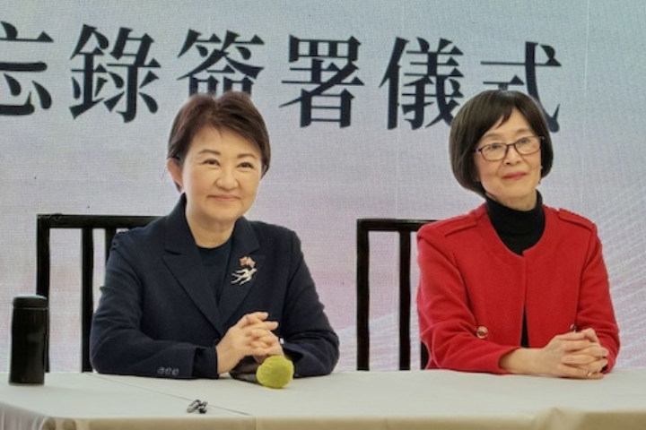 隔空點名賴清德？盧秀燕華府談民主：領導者是搭橋不是築牆