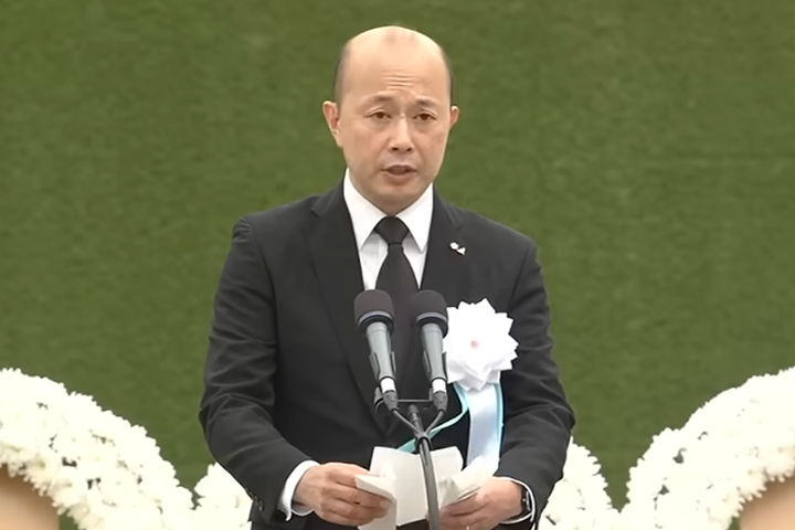 長崎市長稱台灣以「原爆受害者代表」身份參加　台灣主動要求參加