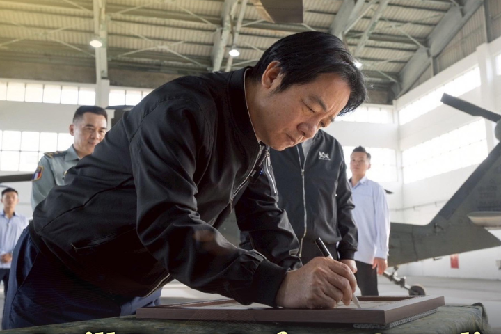 總統賴清德以「我將提升國防預算以捍衛我們的民主」為題投書《華盛頓郵報》。圖/取自賴清德臉書