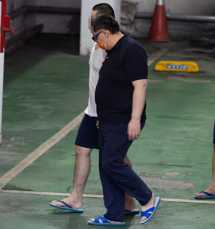 圖為民進黨民主學院前副主任邱世元，目前羈押於台北看守所，10日移審北院。圖/中央社