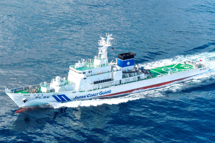 日本海上保安廳第五管區巡視船現身台海　張競示警：避颱風也要關注航行動向