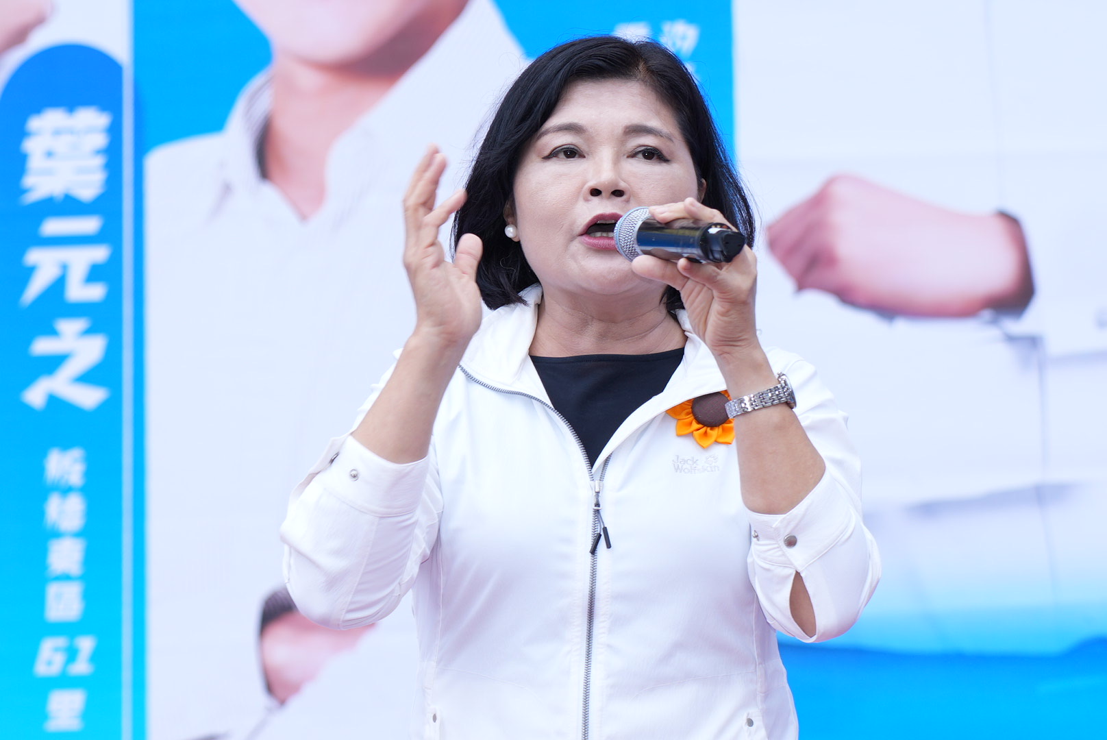雲林縣長張麗善19日表示，今年不是選舉年，這樣大規模動員根本不正常。圖/記者陳思豪攝