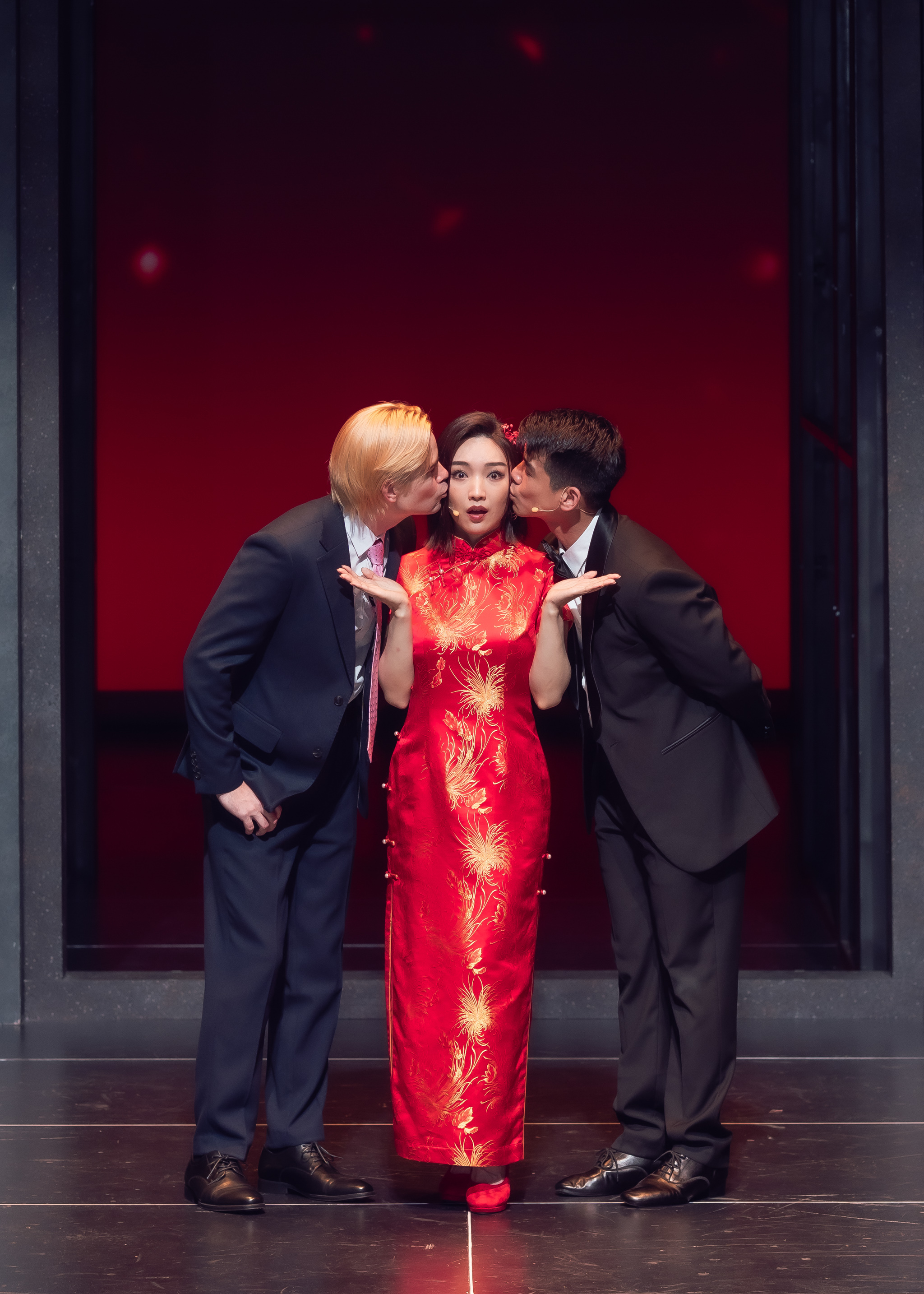 閻奕格是第一次在台灣演出舞台劇。圖/華文音樂劇股份有限公司提供