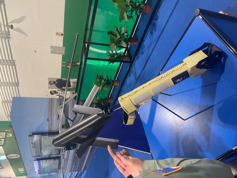 美軍也將再添購數十萬架無人機。圖為台灣攻擊型無人機。圖/記者楊俊斌攝