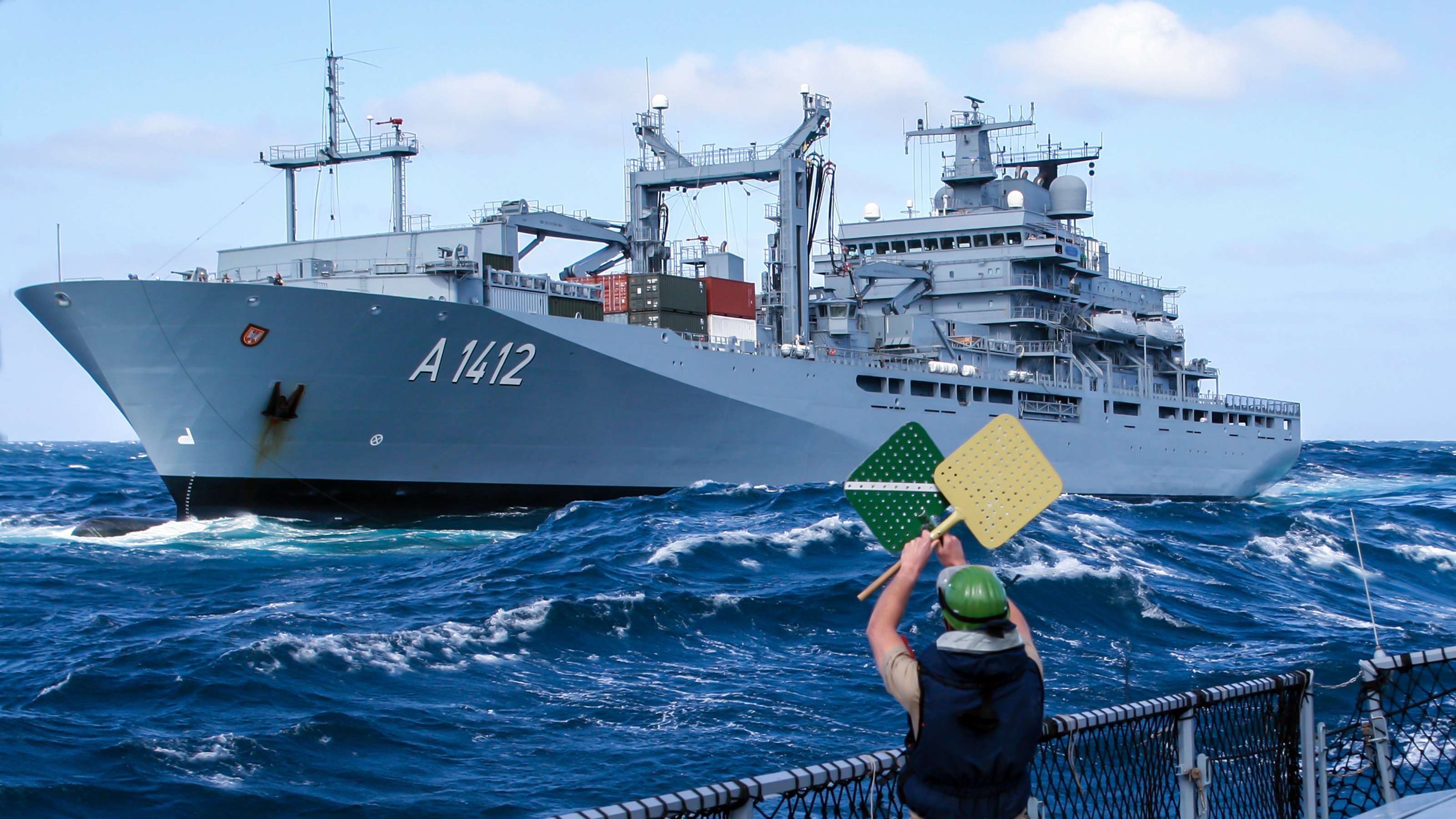 【梅花評論】德軍艦穿越台海    凸顯美色厲內荏困境