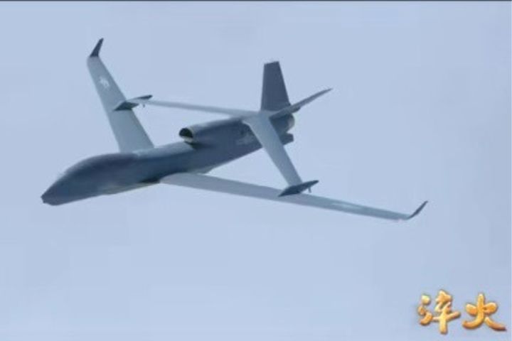 無偵-7則備高空、長航時特性，可望執行大範圍區域監視與情報蒐集任務。圖/取自央視