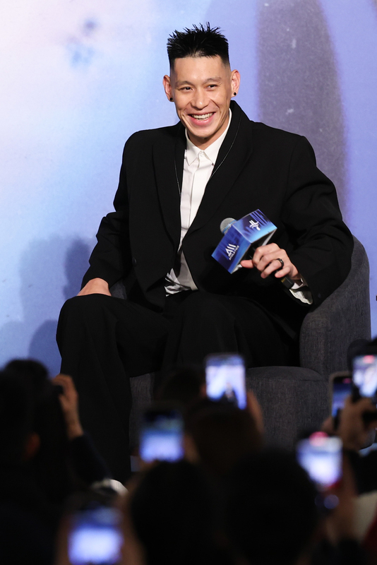 林書豪暢談籃球生涯經歷，認為自己已達成人生三個目標，已相當圓滿。圖／中央社