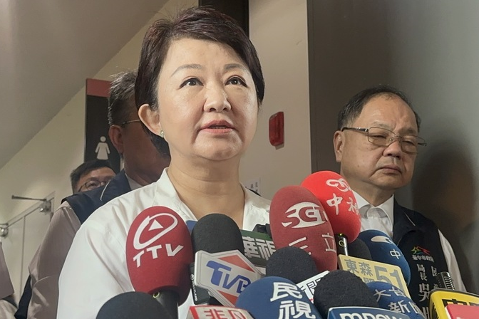 內政部長劉世芳2日接受媒體聯訪回應再談中正路改名，對此，台中市長盧秀燕轟去中政策沒完沒了 每天搞這些五四三。圖／中央社