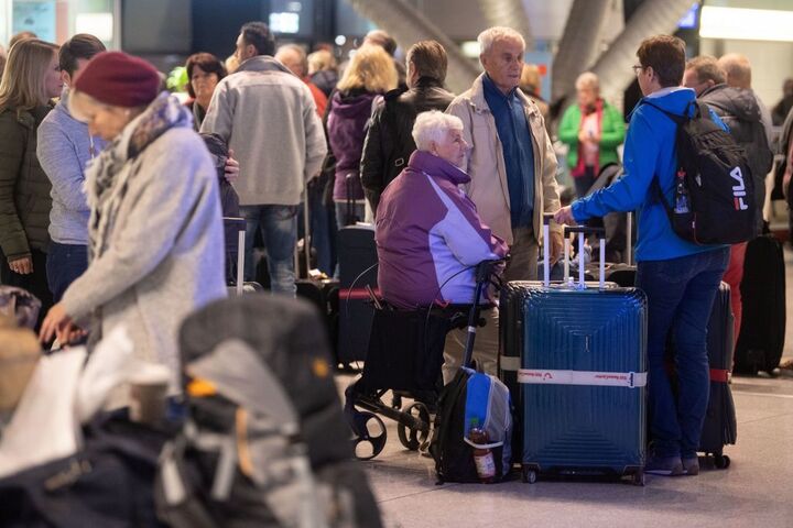 德國部分機場安檢罷工　千餘航班取消影響20萬旅客