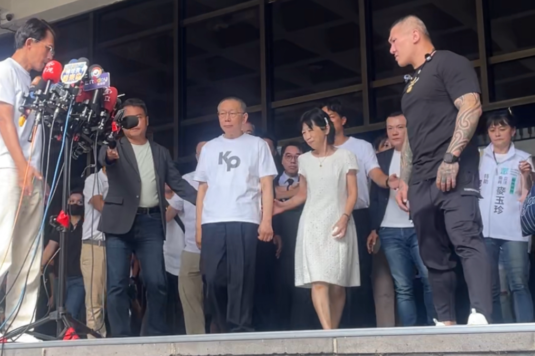 柯文哲批「賴清德把台灣搞到四分五裂」 總統府：民眾黨勇於面對司法