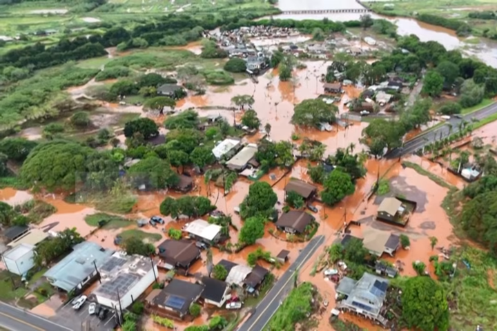 夏威夷遭遇20年來最嚴重洪災　蔬菜供應銳減農民生活艱難