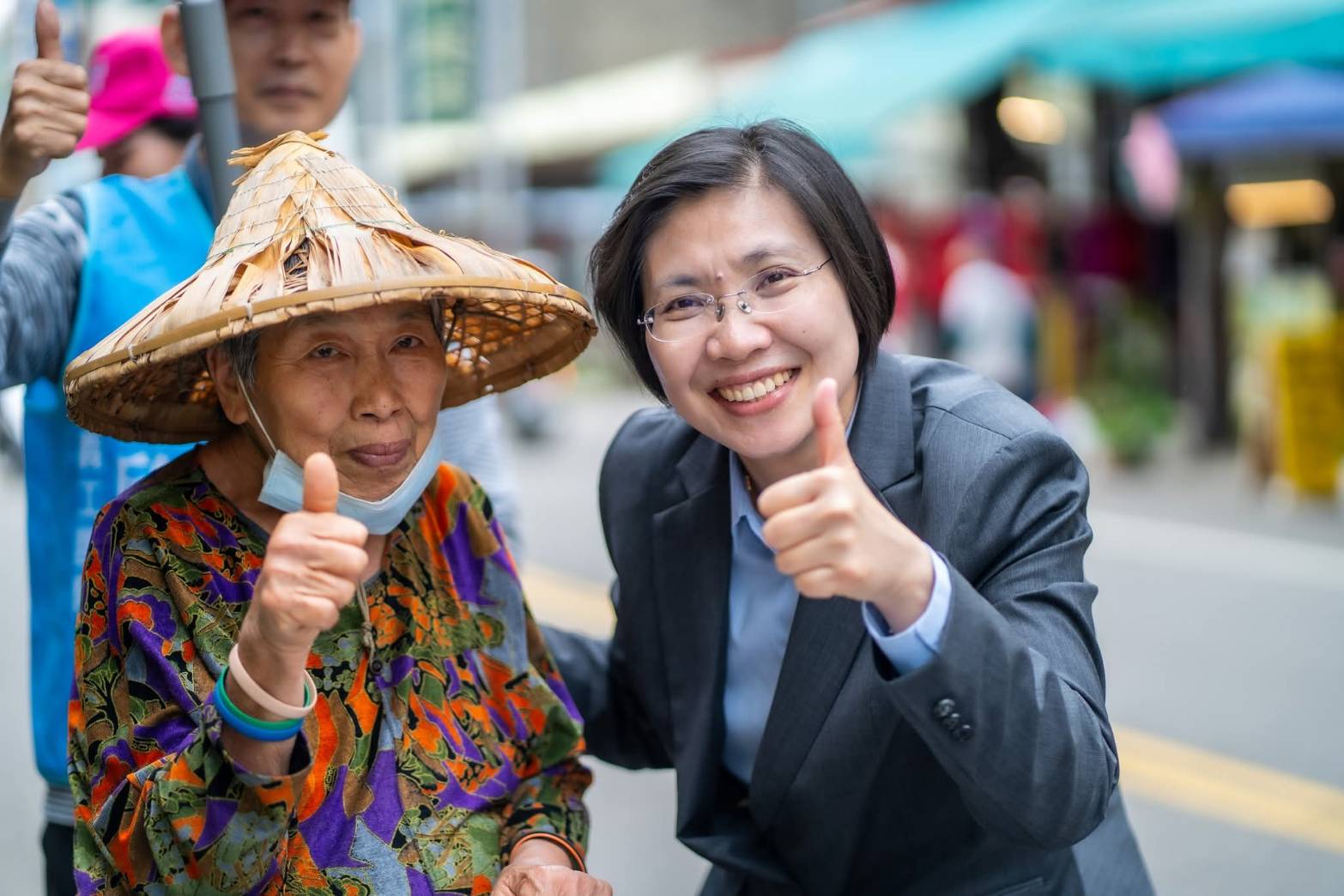國民黨新竹縣長初選徐欣瑩勝出　支持者喊出：守護藍天、下架民進黨