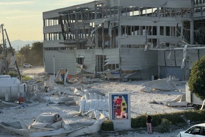 熊本強震永旺夢樂城爆炸多人受困死傷未明　自衛隊投入救援傷者陸續送醫