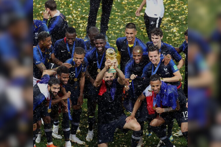 法國在國際賽表現不差，目前排名世界第二。 圖/取自法國足球國家隊官方微博